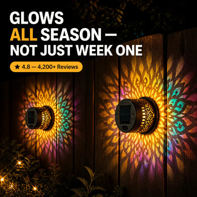Ventra™ - Solar Mandala Projector Light
