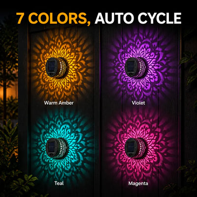 Ventra™ - Solar Mandala Projector Light