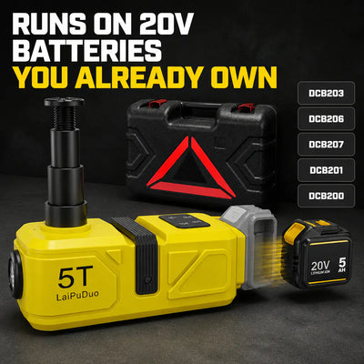 5-Ton Cordless Electric Car Jack