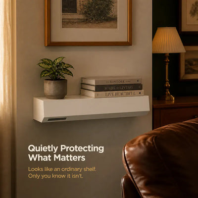 VaultShelf - Hidden Compartment Floating Shelf