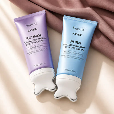 SculptGlow - Retinol Gua Sha Roller Cream
