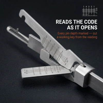 LockCraft 2-in-1 - Precision Lock Pick Set
