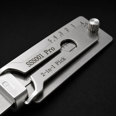 LockCraft 2-in-1 - Precision Lock Pick Set