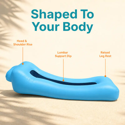 FloatLounge - Land & Water Inflatable Bed