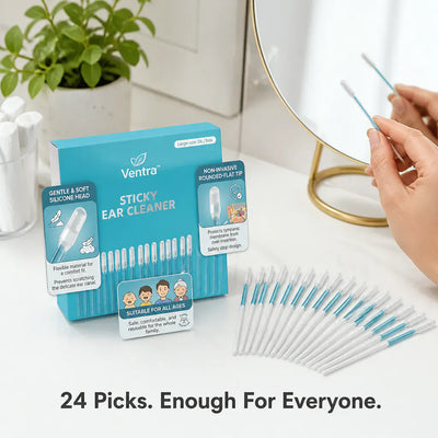 WaxAway - Sticky Ear Cleaning Picks (24-Pack)