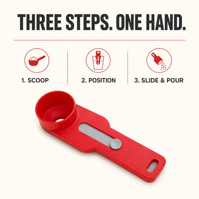 ScoopFunnel - No-Spill Protein Powder Scoop