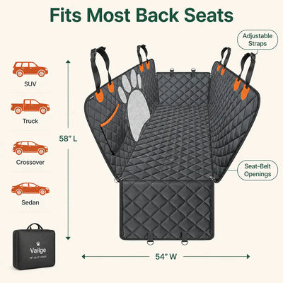 PupHammock - Waterproof Dog Car Seat Cover