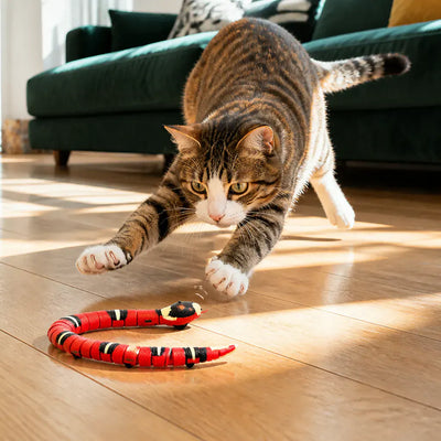 SmartSnake - Interactive Sensing Cat Toy