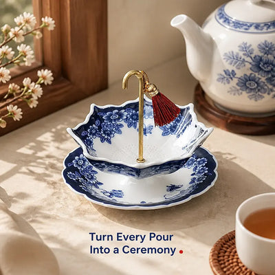 The Umbrella Tea Strainer - Ceramic Filter