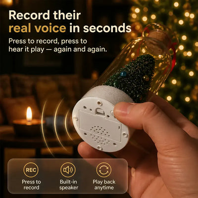 The Message Bottle - Recordable Christmas Ornament