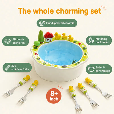 The Duck House Bowl - Handmade Ceramic (Limited Batch)