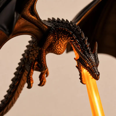 The Shelf Dragon - LED Book Guardian