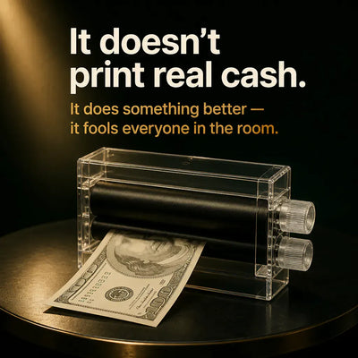 The Money Printer - Paper to Cash Magic Trick