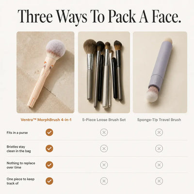 MorphBrush 4-in-1 - Magnetic Makeup Brush