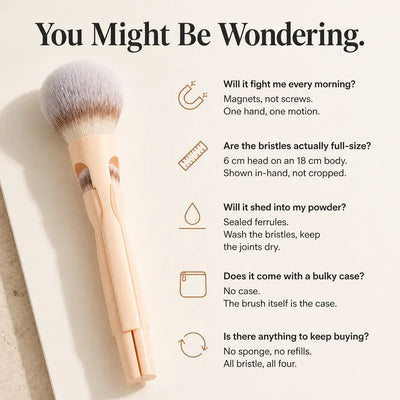 MorphBrush 4-in-1 - Magnetic Makeup Brush