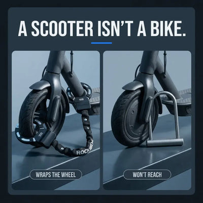 CuffLock - Anti-Theft Scooter & Bike Chain Lock