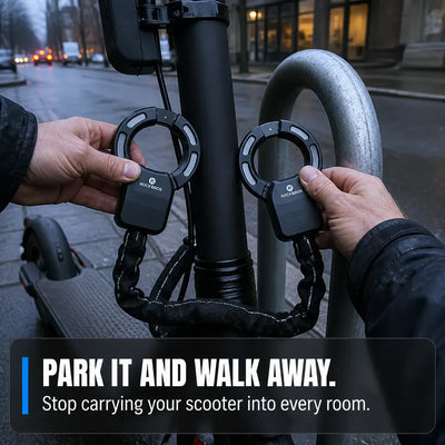 CuffLock - Anti-Theft Scooter & Bike Chain Lock