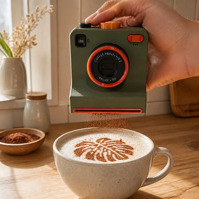 The Latte Camera - One-Click Coffee Art Stencil