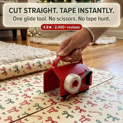 WrapPro - Gift Wrap Cutter & Tape Dispenser