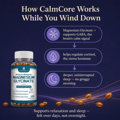 CalmCore - Magnesium Glycinate 500mg