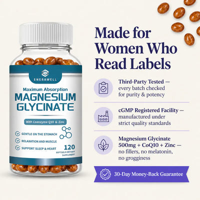 CalmCore - Magnesium Glycinate 500mg