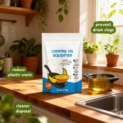 The First Super Fry Cooking Oil Solidifier