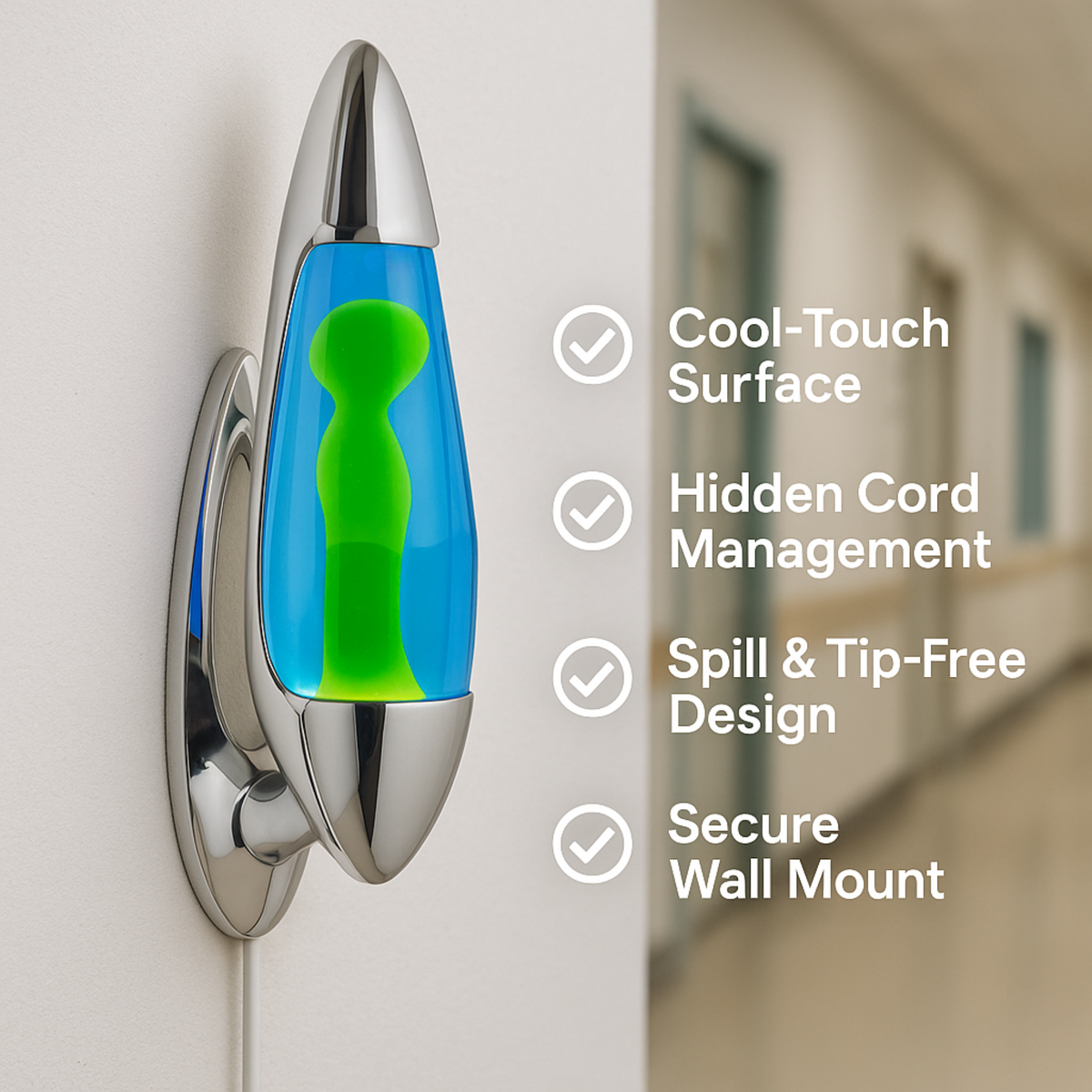 Ventra™ Wall Mounted Lava Lamp