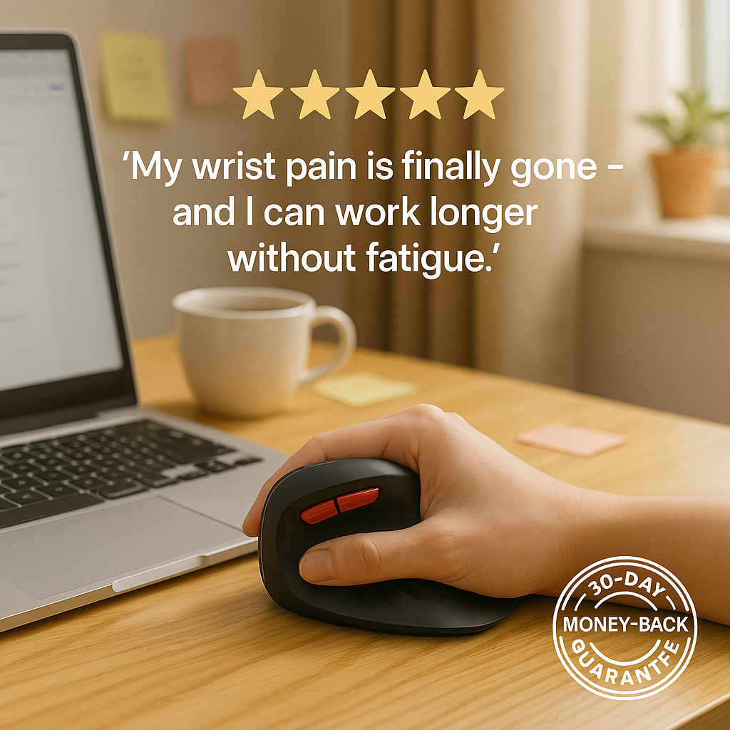 Ventra™ ComfortGlide Ergonomic Mouse