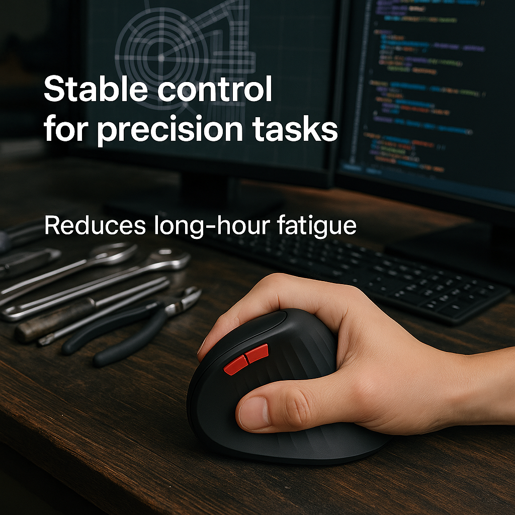 Ventra™ ComfortGlide Ergonomic Mouse