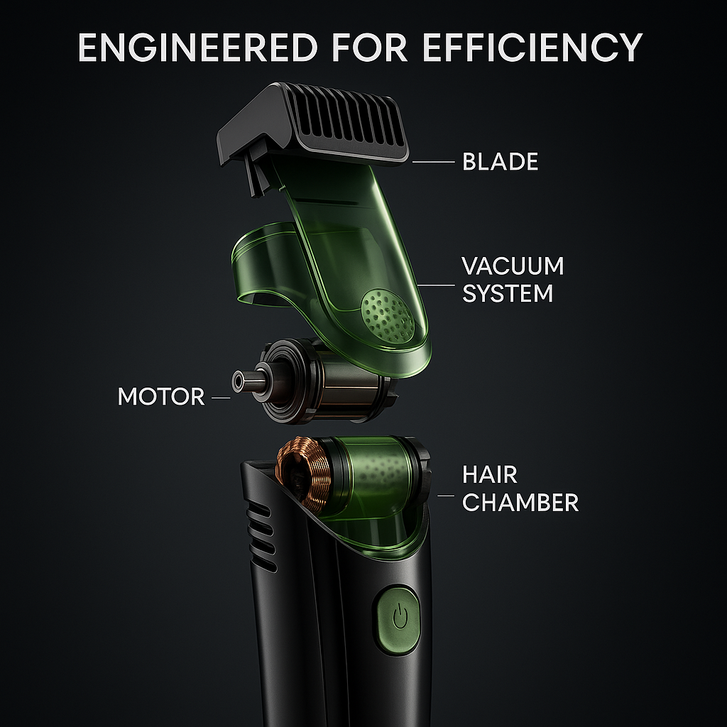 Ventra™ Vacuum Beard Trimmer V2 - Now Cordless!