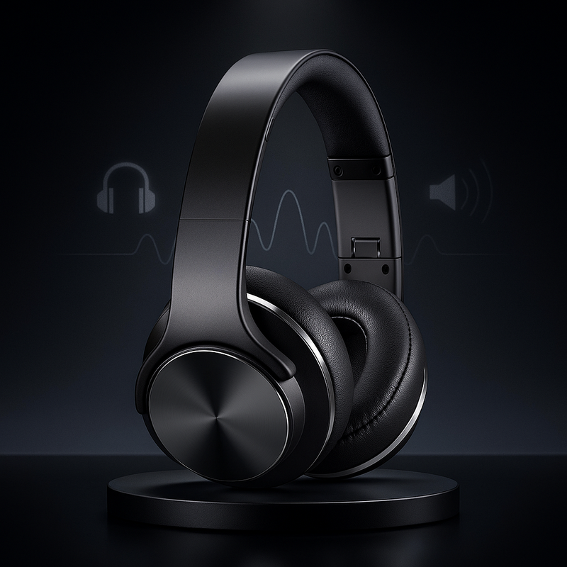 SonicFlip™ - Flip-to-Speaker Headphones