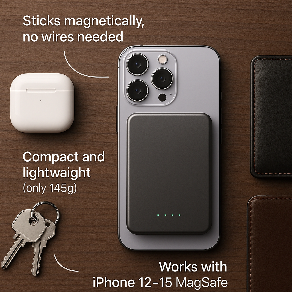 The First MagSafe Solid State Power Bank