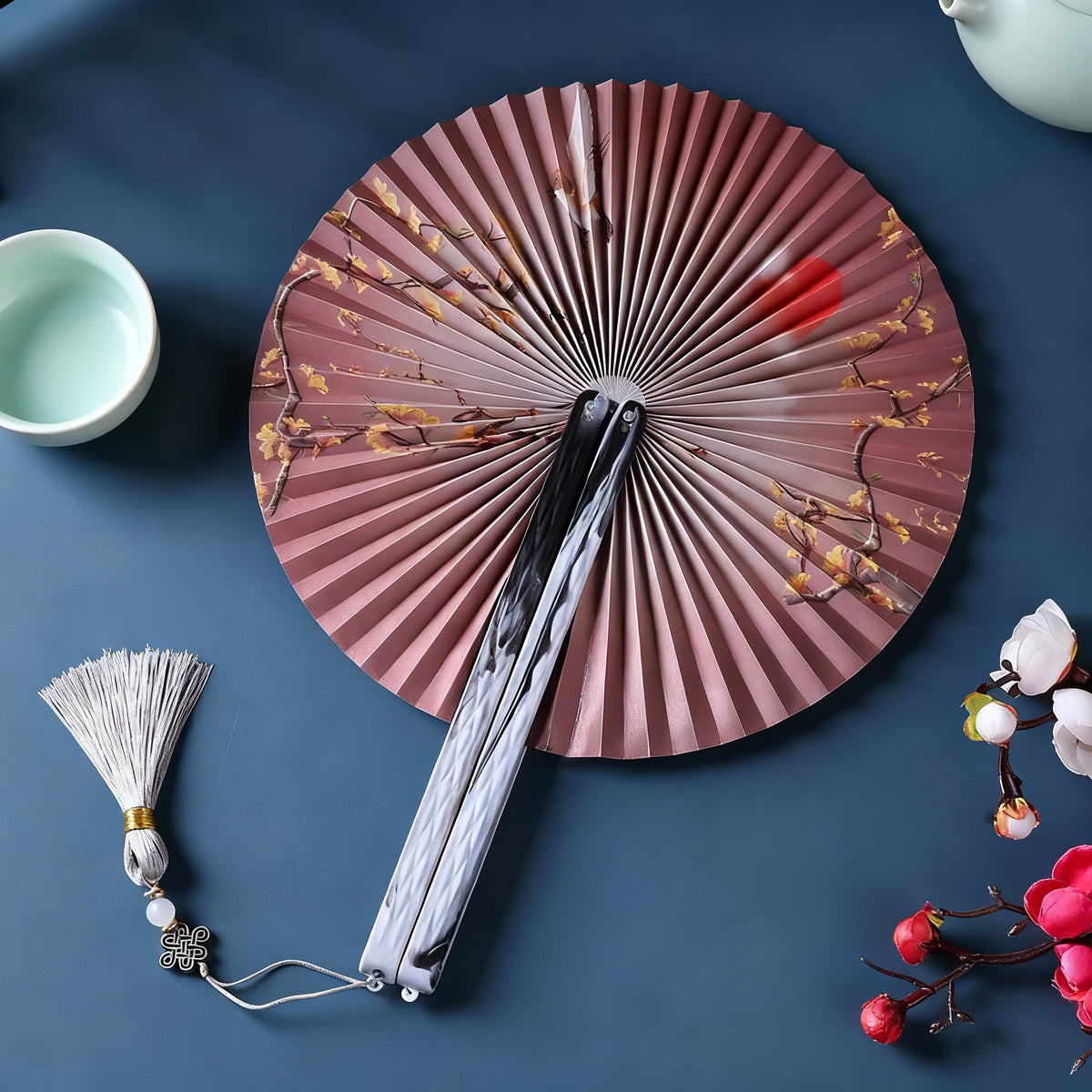 Handmade Vintage Paper Fan
