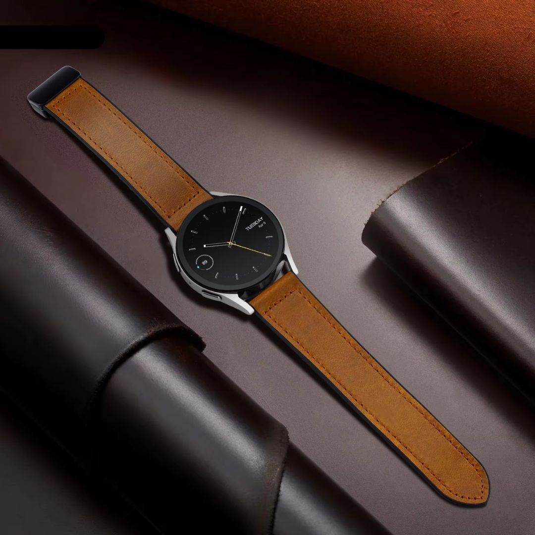 Ventra™ Real Buckle Leather Strap