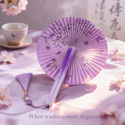 Handmade Vintage Paper Fan