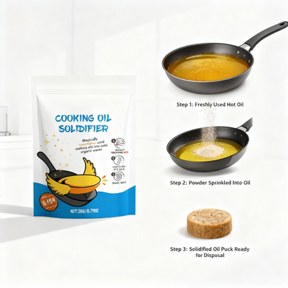 The First Super Fry Cooking Oil Solidifier