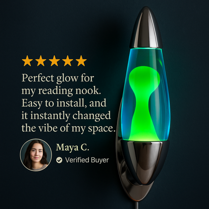 Ventra™ Wall Mounted Lava Lamp