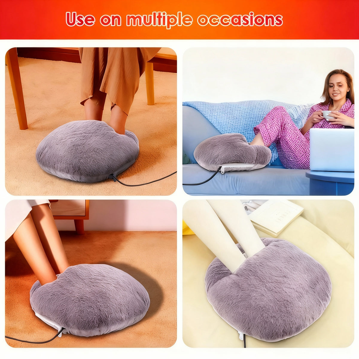 Ventra™ Premium Washable Foot Warmer With Constant Temperature Heating