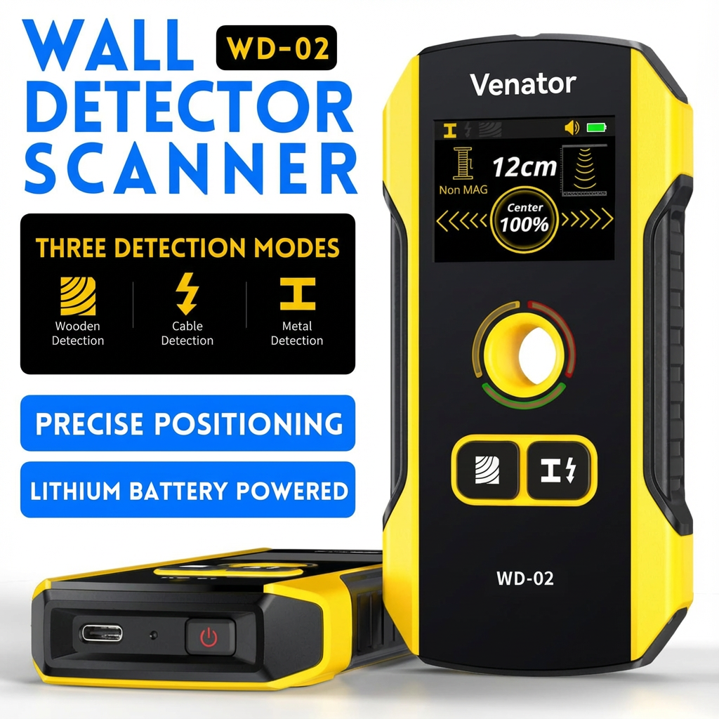Ventra™ 6 in 1 Stud Finder Wall Scanner