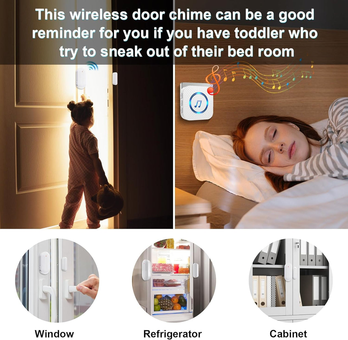 BabyBell™ Premium Wireless Door Chime Sensor