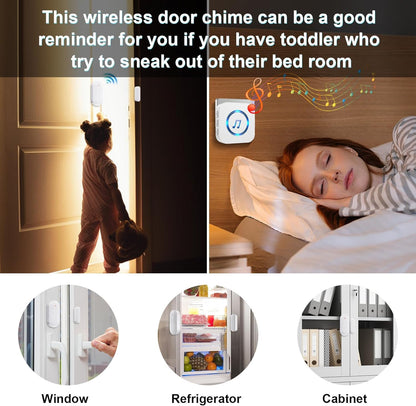 BabyBell™ Premium Wireless Door Chime Sensor