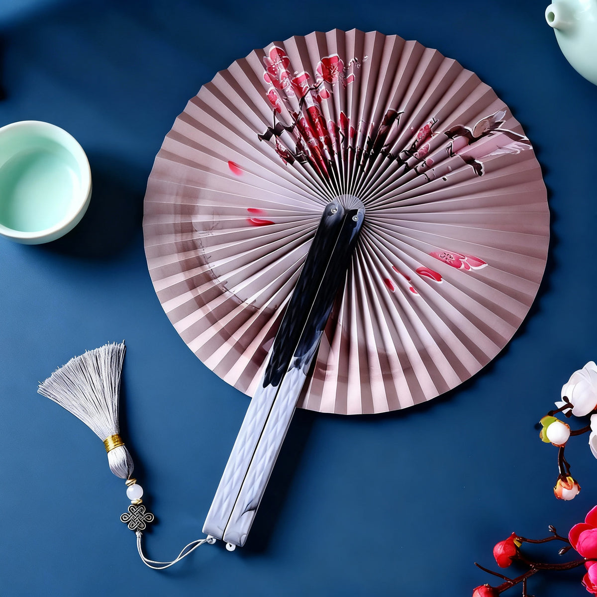 Handmade Vintage Paper Fan