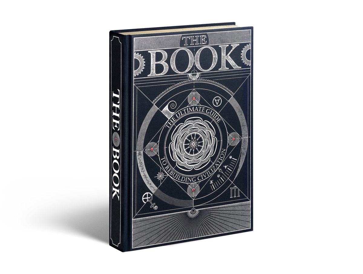The Book — The Ultimate Guide to Rebuilding Civilization, English edition, gallery view 1