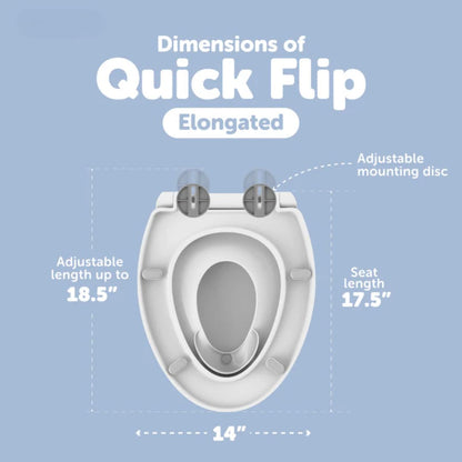 QuickFlip™ Premium Potty Training Seat