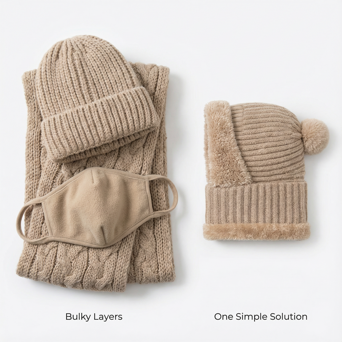 The 4-in-1 Knitted Scarf
