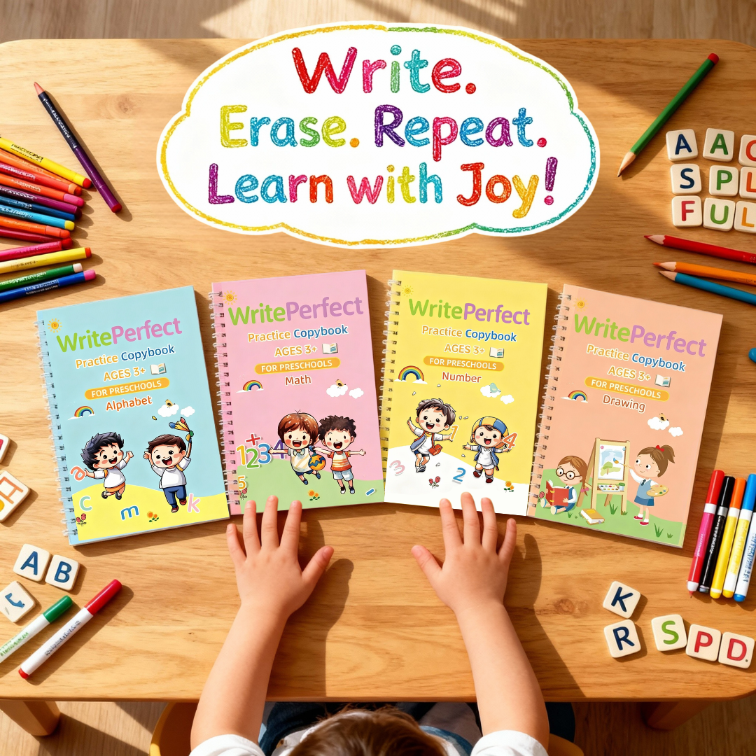 WritePerfect™ The Reusable Handwriting Practice Books