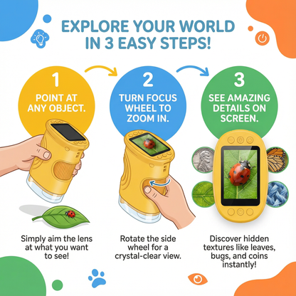 Ventra™ 1000X Handheld Microscope