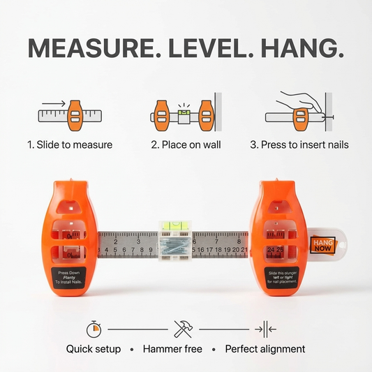 HangNow™ Premium Picture Hanging Device