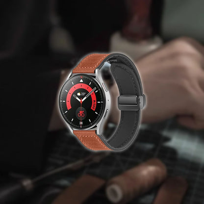 Ventra™ Real Buckle Leather Strap