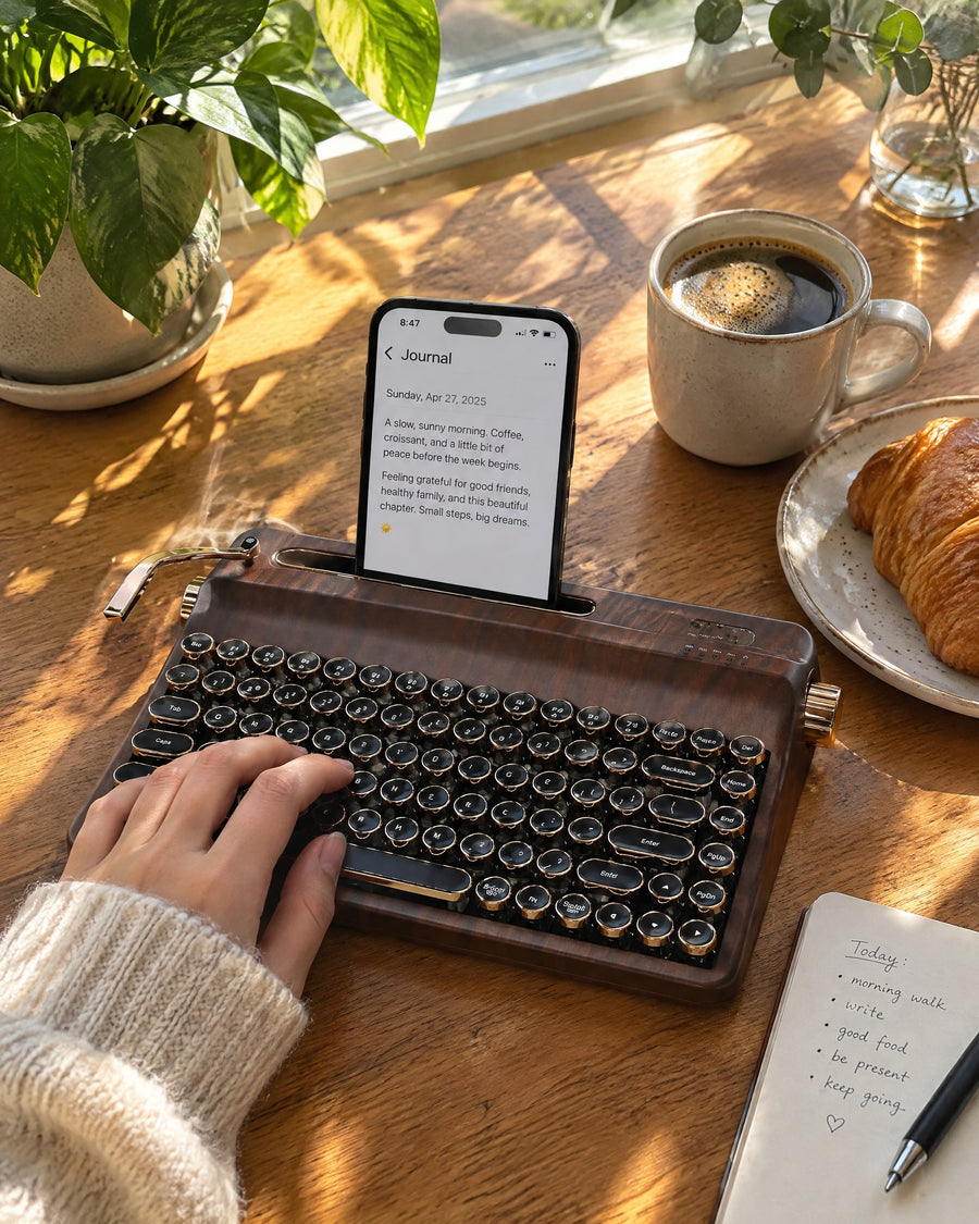 Journaling becomes the part of the weekend they guard.